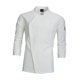 thumbnail image 2 of Chaqueta de chef informal, transpirable, de manga larga y cuello alto, para mujer 3XL, 2 of 9