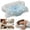 Blue, variant on NEYGLIM Ergonomic Memory Foam Cervical Pillows, Detachable Support Roll & Cooling Removable Cover, Gray