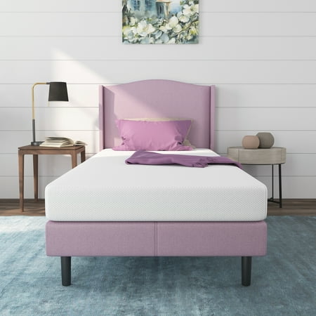 NapQueen Rainbow 5" Memory Foam Twin Mattress, White