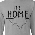 thumbnail image 4 of Inktastic Its Home State of Texas Outline Distressed Text Long Sleeve T-Shirt, 4 of 5