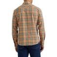 thumbnail image 4 of Wrangler® Men's Slim Fit Long Sleeve Woven Twill Shirt with Sunglasses Cleaner, Sizes S-5XL, 4 of 5