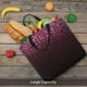 thumbnail image 5 of Easygdp Pink Glitter Sparkles A Bolsa Tote para Mujer, Bolso de Hombro para Trabajo, Playa, Viajes, Compras y Supermercado, 5 of 7