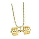 thumbnail image 5 of Colgante Con Mancuernas Para Hombre, Decoración Deportiva, Collar Creativo Para Fiestas Navideñas, Dorado Oro, 5 of 10