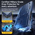 thumbnail image 6 of For Motorola Moto G Power 5G 2025/Moto G Play 5G 2025 Case with 2 Pack Screen Protector, Upgrade Slide Camera Cover & Kickstand, Lanyard Strap,Heavy Duty Military Phone Case, 6 of 9