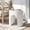 Arch-White Speckled, variant on MOALCOFER 17.7" H Horseshoe-Shaped Outdoor Side Table, Modern MgO Accent Table for Patio, Rectangular Cement End Table, Grey
