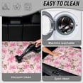 thumbnail image 5 of HUISEFOR Deer Pink Bow Car Trunk Mat for Women 29" x 39" Scratchproof Cargo Mat Rear Trunk Liner Non-Slip Cars Accessories Full Protection Fits for Most Cars, 5 of 7