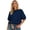 Z01-Blue1, variant on Kcolen Women's Oversized Short Sleeve Sweatshirt Crewneck Puff Sleeve Top 2026 Fall Crew Neck, Casual, Basic, Loose Fit,Trendy Fashion, Lightweight Tops