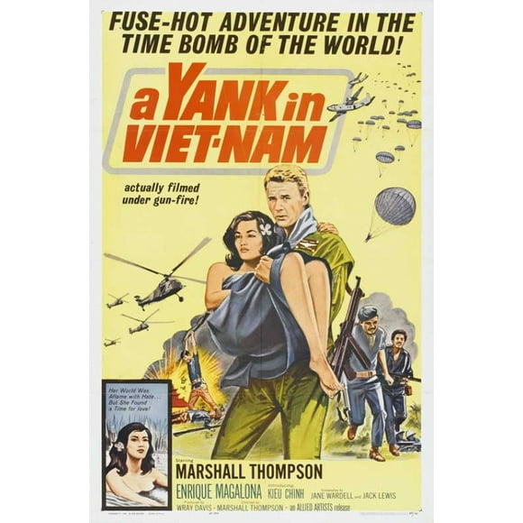 Affiche de Film de Yank in Viet-Nam (11 x 17)
