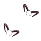 thumbnail image 3 of Advancent Halloween Headband Decorations Devil Hair Styling Christmas Head Hoop Festival Headwear Performance Masquerade Party Prop 13x11x28cm 2piezas Advancent CBP544359, 3 of 6
