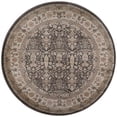 thumbnail image 1 of Radici 3812-1014-BROWN Garda Round Oriental Rugs, Brown - 5 ft. 3 in., 1 of 1