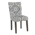 thumbnail image 2 of HomePop Chaise de Salle à Manger d'Appoint Classique Parsons Rembourrée, Suri Bleu (Ensemble de 2), 2 of 10