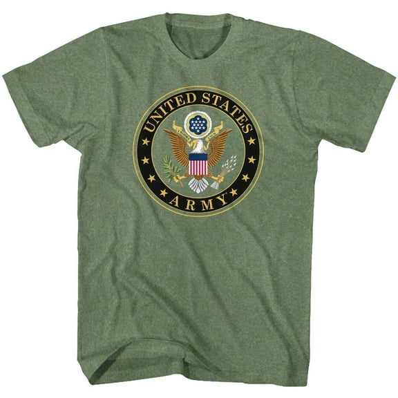 Army Army Seal Military Green Heather Adult T-Shirt