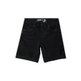 thumbnail image 2 of CULTURA AZURE  Little Boy's Roll-Up Denim Shorts 2-Pack, Jet Black/Light Blue, 4, 2 of 8