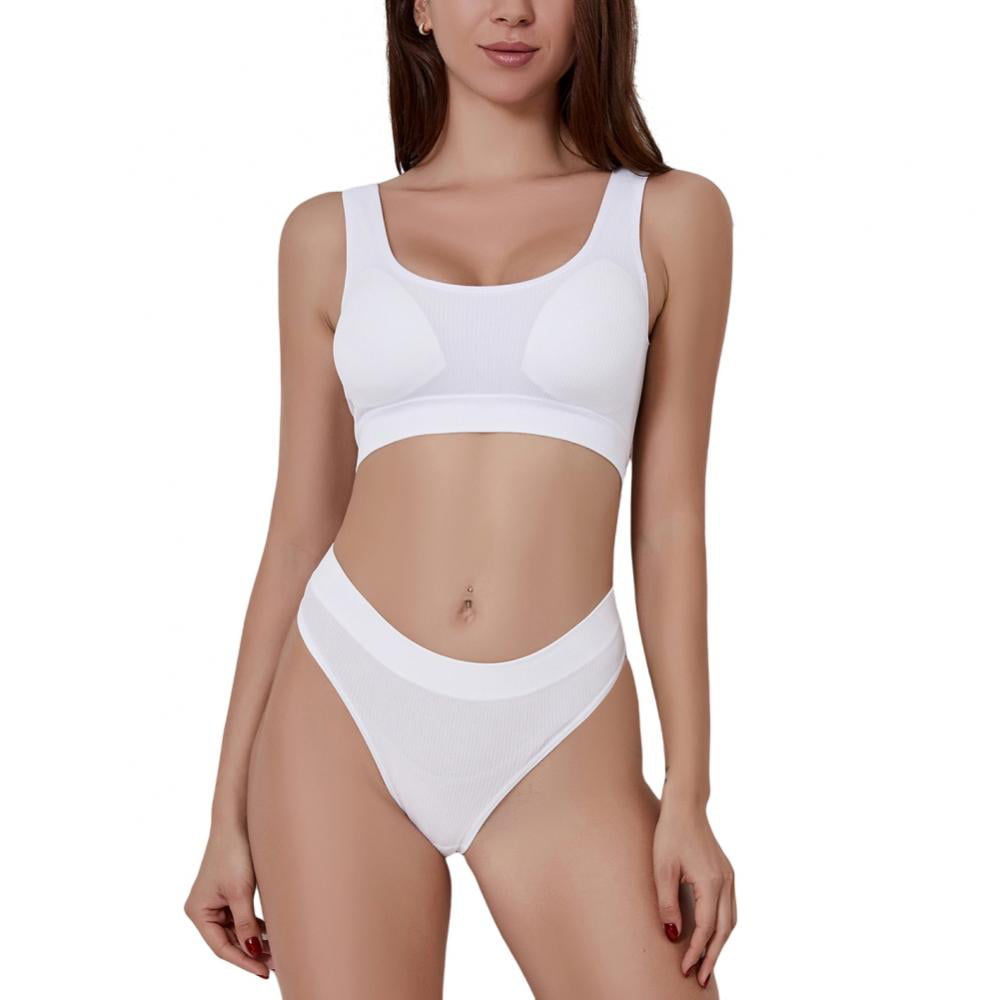 NXY Seamless Push Up Crop Top And Seamless Bralette Set Sexy Lingerie For  Women, Fitness Active Thongs And Lace Up Underwear 1127230t From Zxc00908,  $28.63