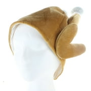 Forum Novelties Turkey Adult Halloween Party Hats, Polyester, Brown, 0.8 lb