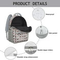 thumbnail image 4 of Playful Puppy Design Backpack - Durable & Stylish School Bag with Waterproof Exterior & Breathable Mesh, 4 of 5