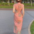thumbnail image 3 of Cheongsam de verano clásico sexy hueco vestido cheongsam mejorado para mujer, 3 of 5