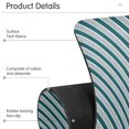 thumbnail image 4 of Yayeee Faucet Mat for Kitchen Sink 14.7" Diatomite Long Splash Guard Pad, Green Stripes Pattern, 4 of 7