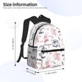 thumbnail image 2 of Fotbe Cute Magic Bunny Lightweight Casual Laptop Backpack for Men and Women, Daily use Waterproof backpack, Backpack for College, 2 of 4