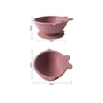 thumbnail image 3 of Juego de alimentación para bebés con cuchara, cuencos de succión de silicona - Placa de silicona de alimentación de primera etapa A, 3 of 5