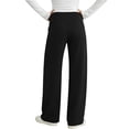 thumbnail image 5 of Dagugfen Athletic Yoga Pants for Women Stretchy Elastic High Waist Straight Leg Activewear Workout Pants(XL,Black), 5 of 6