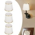 thumbnail image 4 of Lampshade, Fabric 3PCS Exquisite E14 Lamp Shade High Light Transmittance  For Living Room For Kitchen, 4 of 8
