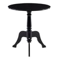 thumbnail image 4 of Riverbay Furniture Round Transitional Plastic Accent Table in Black, 4 of 7