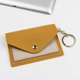 thumbnail image 1 of Small Candy Color With Keychain Card Case Coin Pocket Ultra-thin Coin Purse Korean Style Card Holder ID Card Holders Slim Wallet YELLOW, 1 of 8
