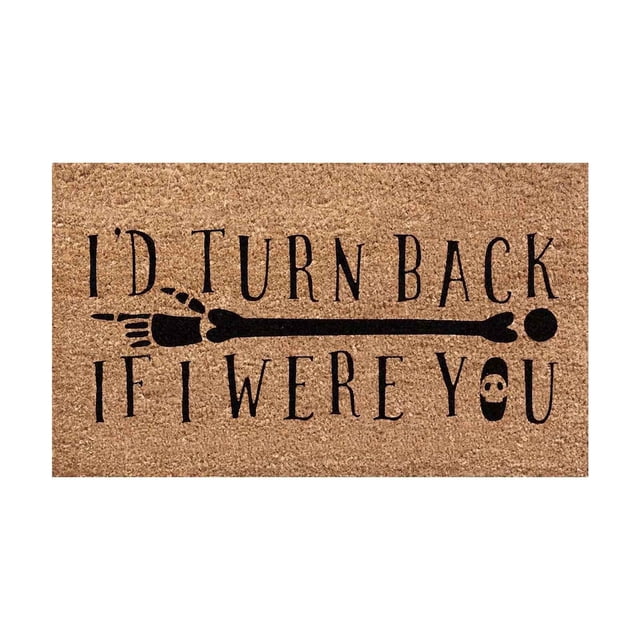 Dvkptbk Halloween Printed Carpet Non-slip Entry Door Entry Mat Absorbent Bathroom Kitchen Entryway Mat