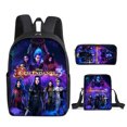thumbnail image 1 of 2024 New Descendants Backpack Three-Piece Backpack Cartoon Student Backpack Shoulder Bag Pencil Bag, 1 of 2