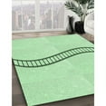 thumbnail image 3 of Ahgly Company Machine Washable Indoor Rectangle Transitional Mint Green Area Rugs, 2' x 4', 3 of 7