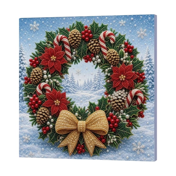 Halloween Pearl Painting Pearl Art Kits for Adults Christmas Cardinal Diamond Pearl Painting Kit