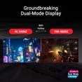 thumbnail image 2 of Monitor para juegos ASUS ROG Swift 4K OLED de 32" (PG32UCDP) - WOLED, modo dual (4K 240 Hz, FHD 480 Hz), 0,03 ms, compatible con G-SYNC, disipador de calor personalizado, juegos AI, 99 % DCI-P3, 10 bi, 2 of 5