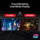 thumbnail image 2 of Monitor para juegos ASUS ROG Swift 4K OLED de 32" (PG32UCDP) - WOLED, modo dual (4K 240 Hz, FHD 480 Hz), 0,03 ms, compatible con G-SYNC, disipador de calor personalizado, juegos AI, 99 % DCI-P3, 10 bi, 2 of 5