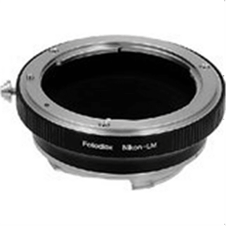 Fotodiox Lens Mount Adapter, Nikon Lens to Leica M Adapter, for Leica M-Monochrome, M8.2, M9, M9-P, M10 & Ricoh GXR mount