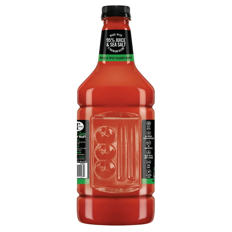 Mr & Mrs T Bold & Spicy Bloody Mary Mix 1.75L Serving Mixer with