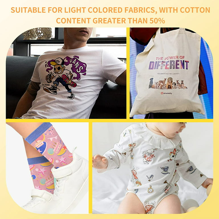 Transfer paper Light 1.0  transfer image to T-shirt at home