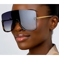thumbnail image 7 of Women Fashion Sunglasses Oversized Tortoise Lentes Gafas, 7 of 7