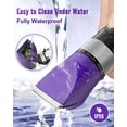 thumbnail image 5 of Cat Grooming Clippers for Matted Long Hair, 5-Speed Cat Grooming Kit Cordless Low Noise Pet Hair Clipper Trimmer Shaver for Dogs Cats Animals (Purple), 5 of 7