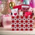 thumbnail image 5 of NIETEIN Valentine's Day Basket for Gifts Empty Storage Bin Cute Heart Gift Basket (Deep Red Checkered Heart), 5 of 7