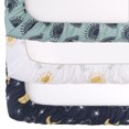 thumbnail image 5 of The Peanutshell Pack n Play, Mini Crib, Portable Crib or Fitted Playard Sheets for Baby Boy or Girl, Day and Night 3 Pack Set, 5 of 9