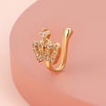 thumbnail image 3 of SmartBy Nose Cuffs Charming Trendy Non Piercing Easy to Wear Women Nose Rings Hoop for Party, 3 of 7
