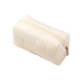 thumbnail image 3 of Yhmxh Makeup Bag Soft Pouch Pencil Case Aesthetic Cosmetic Pouch Bathroom Shower Fuzzy Plush Toiletry Organizer Make Up Organize Accessories Travel Bag Purse Containers Women, 3 of 7