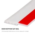 thumbnail image 4 of Riwesomey Tira de sellado de silicona autoadhesiva para puertas y ventanas, cinta aislante impermeable, insonorizada y a prueba de humedad, herrajes para Herramientas y ferretería Blanco LQ6 Riwesomey JJ14753-01B, 4 of 6
