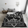 thumbnail image 4 of B-beetlejuice-Manta de franela fantasma de película escalofriante, mantas de terror de Halloween para el hogar, edredón de dormitorio Delgado ligero al aire libre, 4 of 5