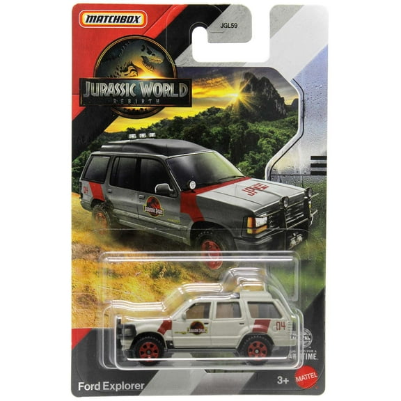 Matchbox Jurassic World Rebirth Ford Explorer Die-Cast Vehicle