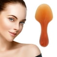 thumbnail image 3 of Unique Bargains 1 Pc Gua Sha Facial Massage Beauty Tool Spoon-shaped Skincare and Massaging Tool Coffee Color, 3 of 5
