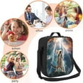 thumbnail image 2 of Insulated Lunch Bag for Men and Women in Stylish Patterns Large Capacity, 2 of 6