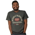 thumbnail image 5 of Bubble Blowing Champion Dubble Men's Graphic T Shirt Tees Brisco Brands S, 5 of 6