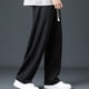 thumbnail image 5 of Pantalones largos para hombre, informales, diarios, para exteriores, playa, transpirables, 5 of 7
